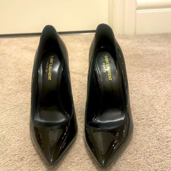 Saint Laurent Opyum Pointed Toe Pumps size 38 - Picture 2 of 2